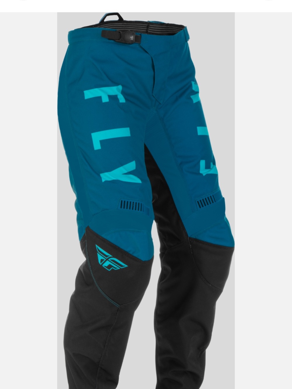 Womens Teal and Black Motocross Pants Fly Racing NWOT